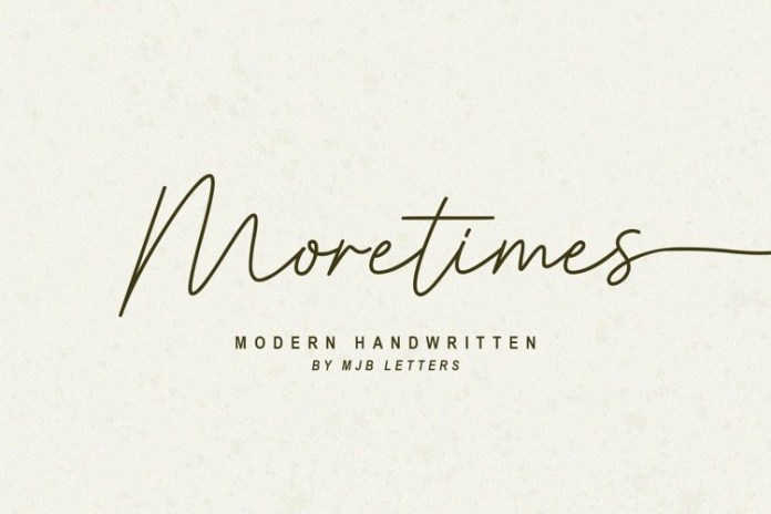 Moretimes Font