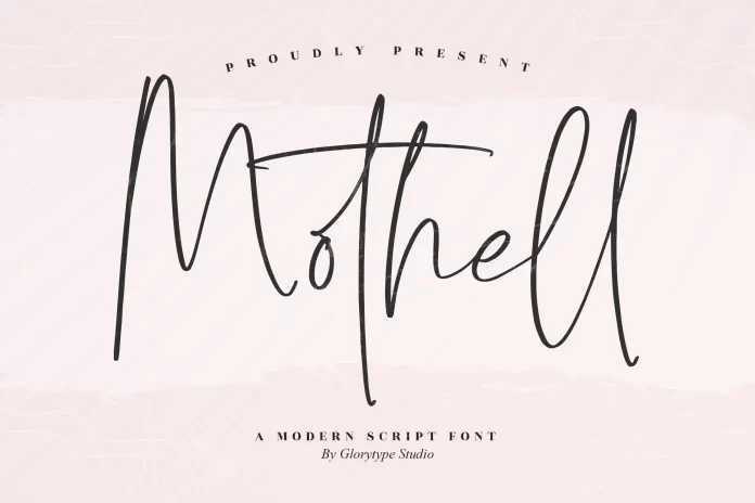 Mothell Font