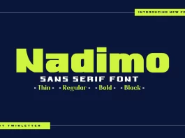 Nadimo Font