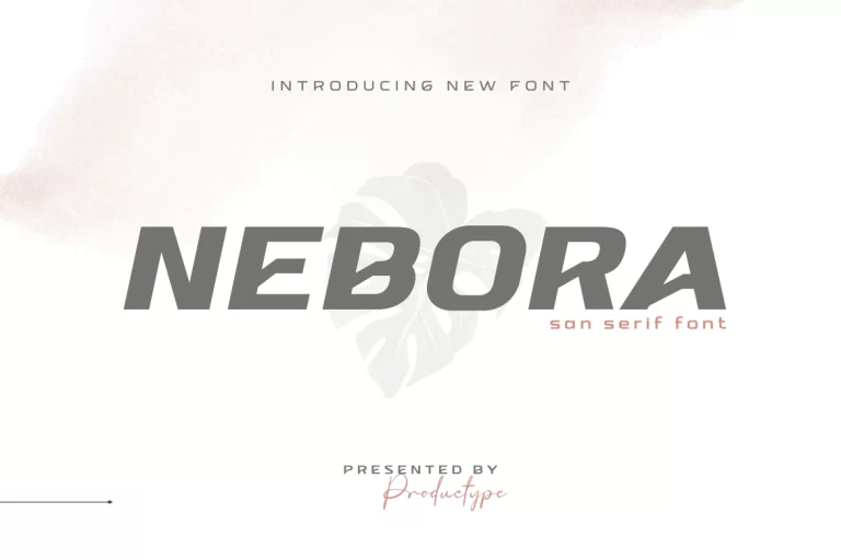 Nebora Font