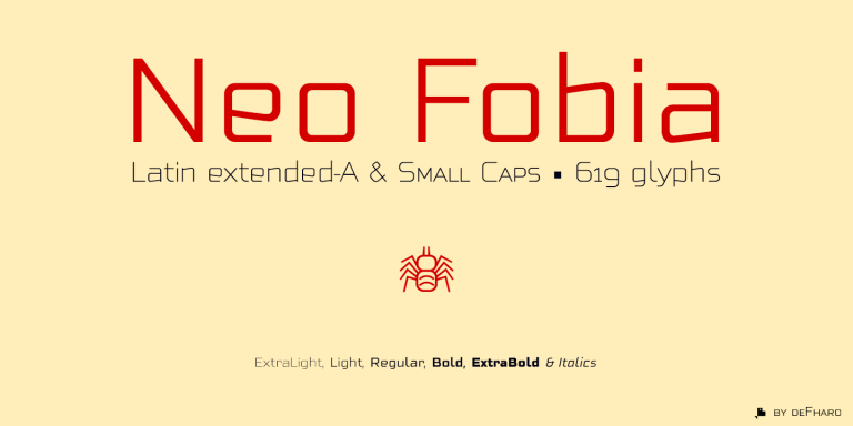 Neo Fobia Font