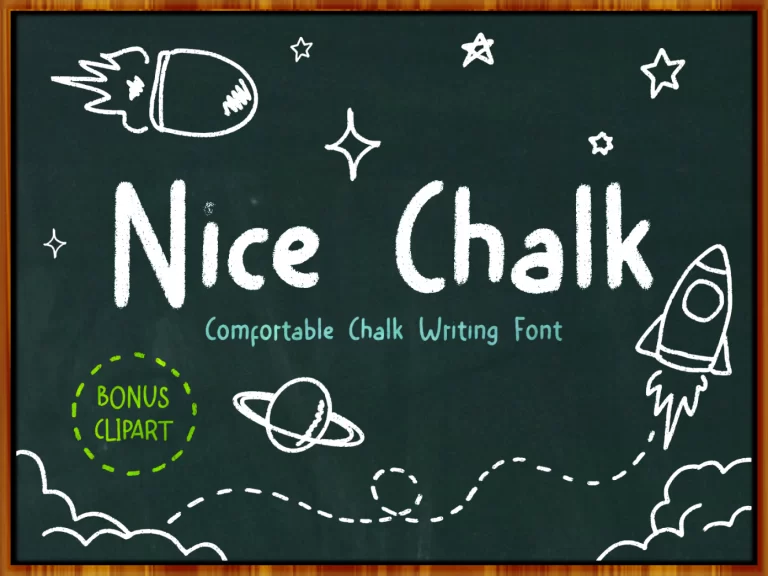 Nice Chalk Font