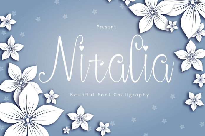 Nitalia Script Font