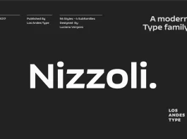 Nizzoli Sans Serif Font