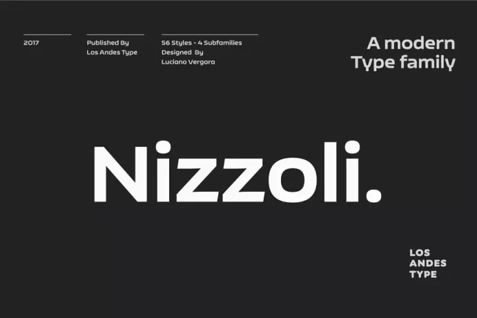 Nizzoli Sans Serif Font