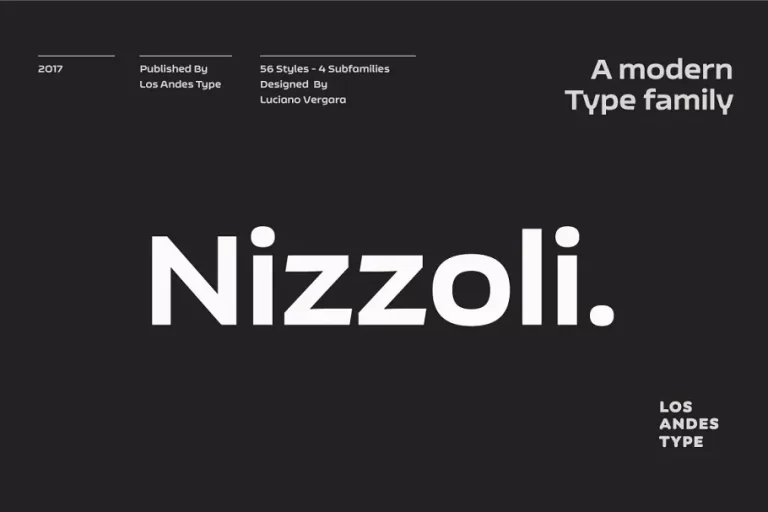 Nizzoli Sans Serif Font