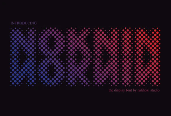 Noknin Display Font