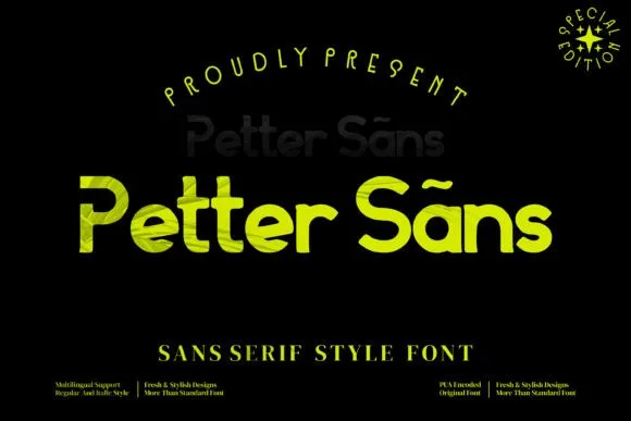 Petter Sans Font