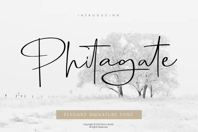 Phitagate Font