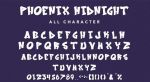 Phoenix Midnight - Graffiti Display Font