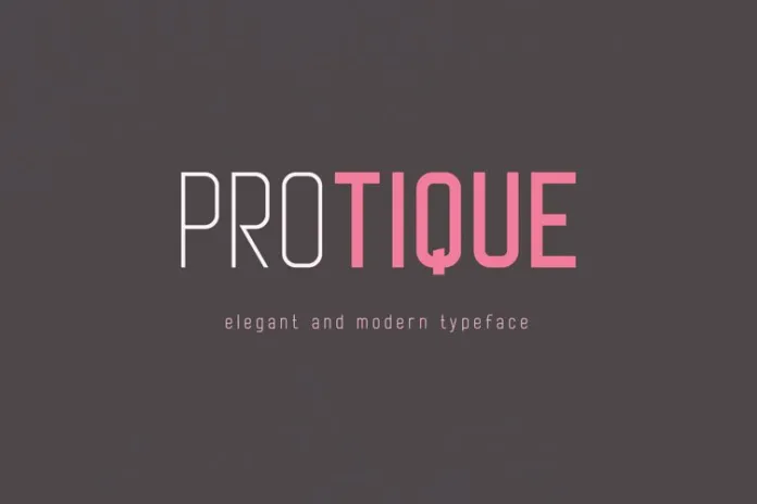 Protique Font