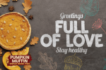 Pumpkin Muffin Font