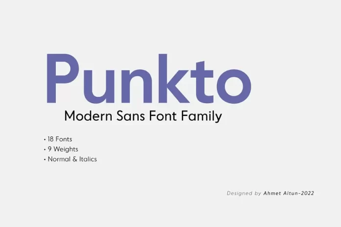 Punkto Font