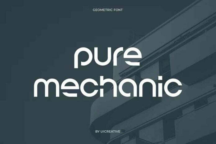 Pure Mechanic Font