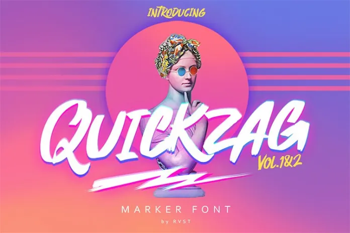 Quickzag Font