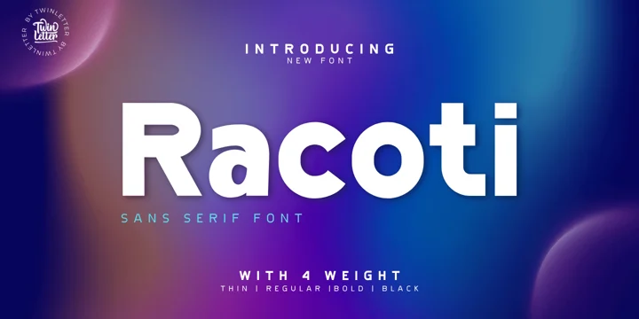 Racoti Font