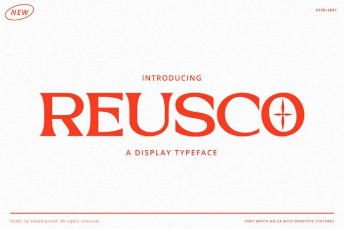 Reusco Font