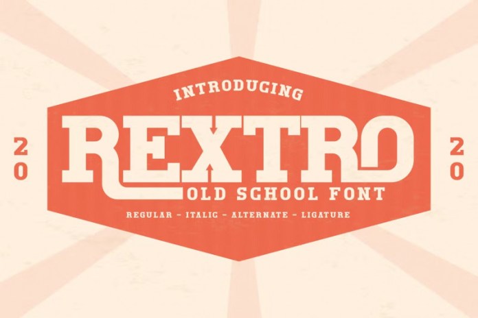 Rextro Old School Font