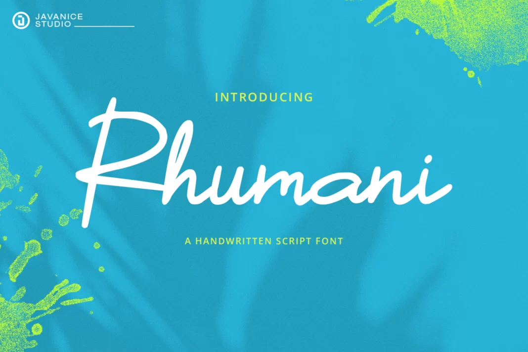 Rhumani Handwritten Font
