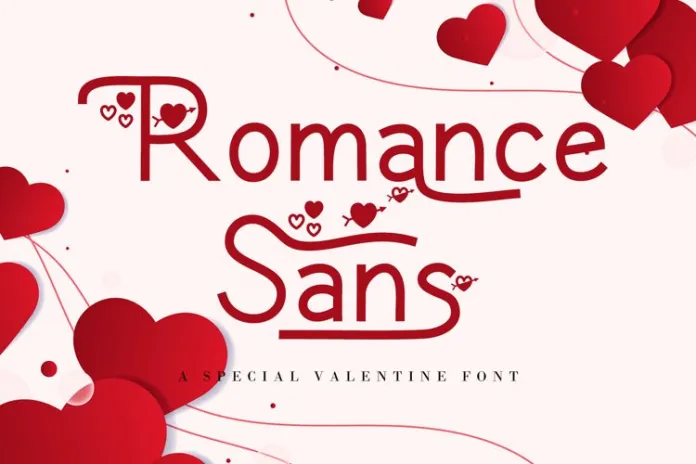 Romance Sans Font