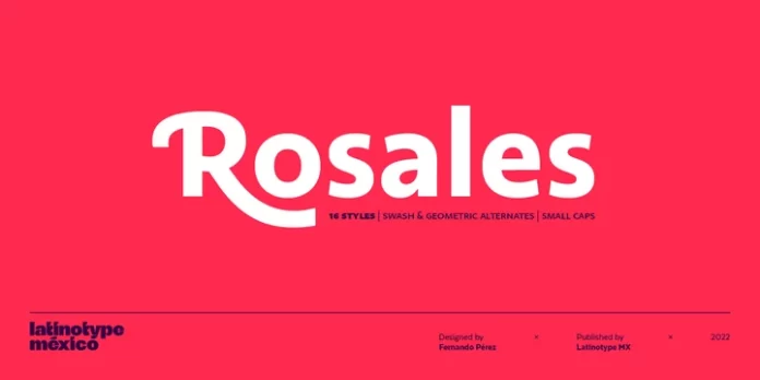 Rosales Font Family