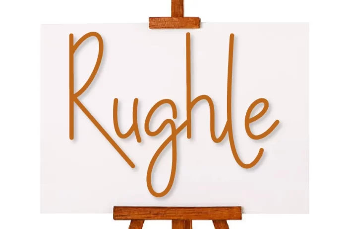 Rughle Font