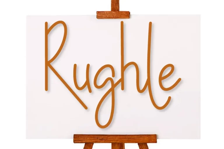 Rughle Font