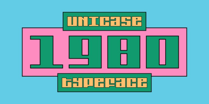 SK 1980 Unicase Font Family