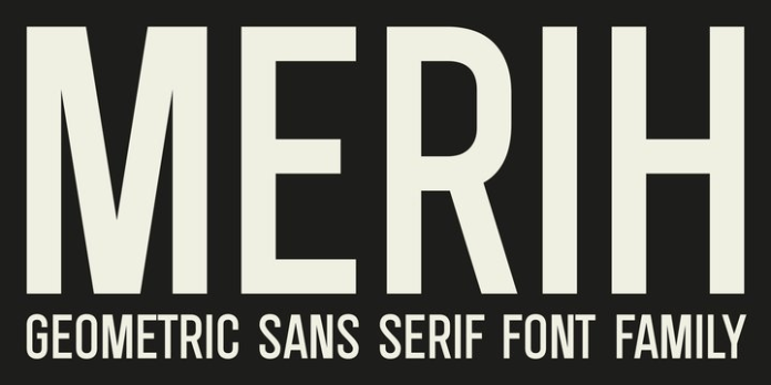SK Merih Font Family
