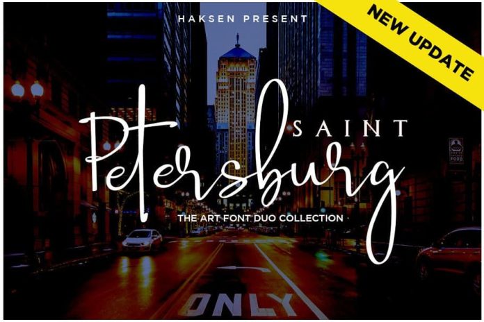 Saint Petersburg Font