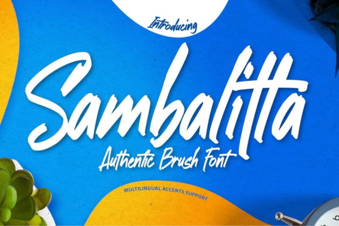 Sambalitta - Natural Handwritten Font