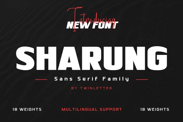 Sharung Font