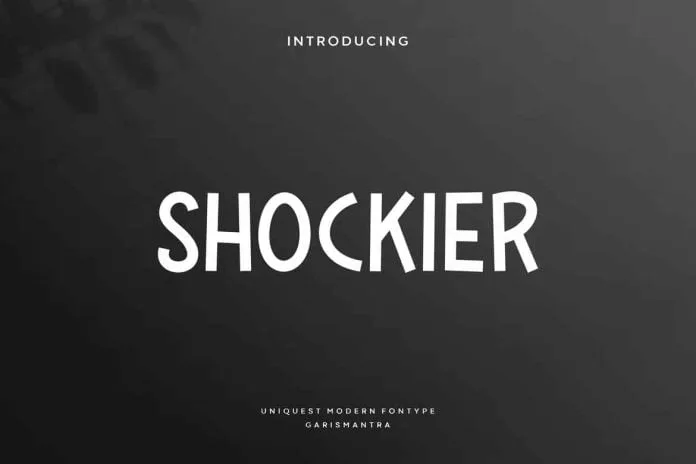 Shockier Font