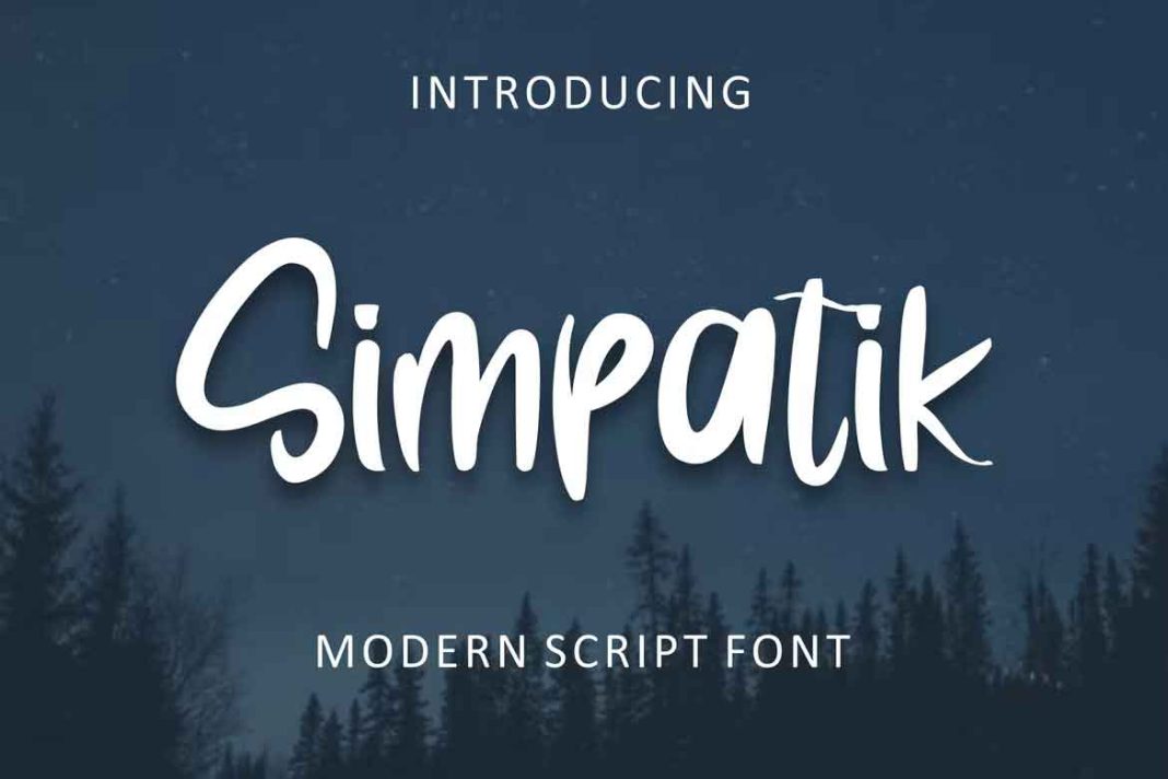 Simpatik Font