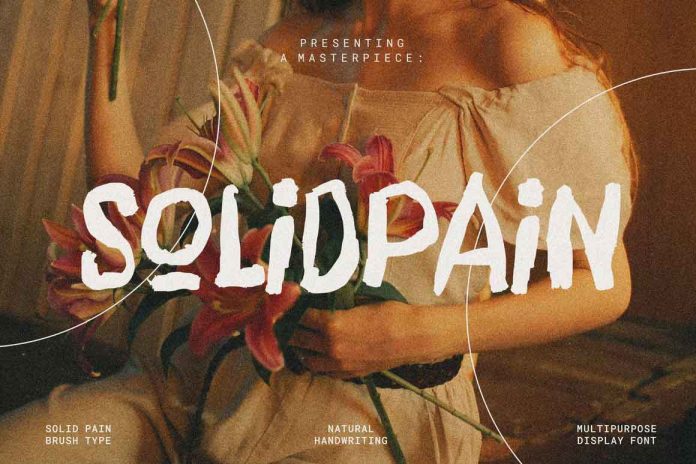 Solidpain Font