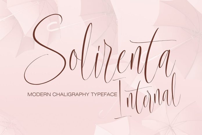 Solirenta Internal Font