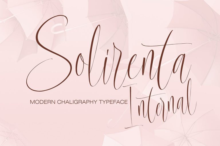 Solirenta Internal Font