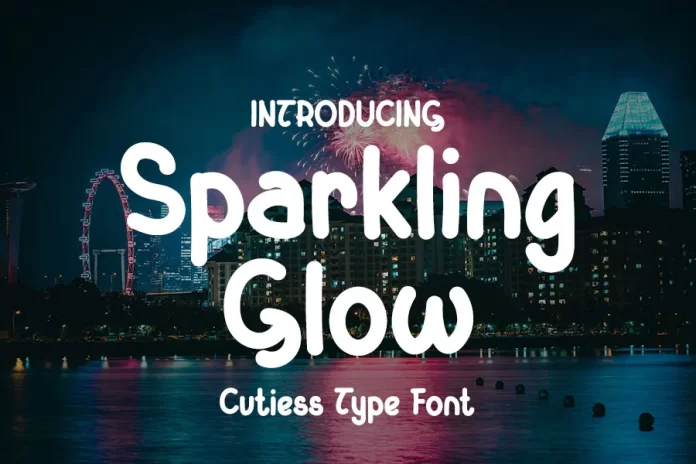 Sparkling Glow Font