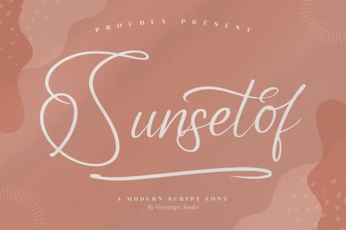 Sunsetof Font