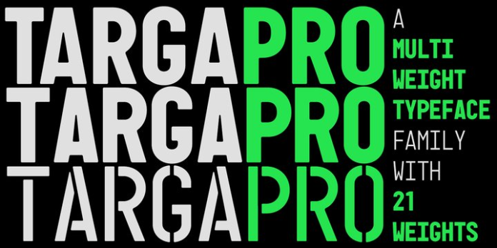 Targa Pro Font Family