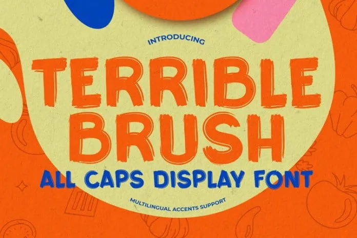 Terrible Brush Font