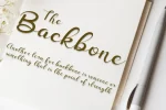 The Backbone Font