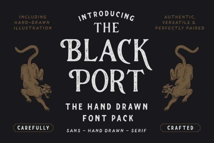 The Blackport Duo Font