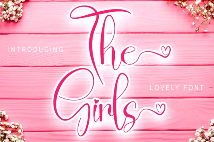 The Girls Font
