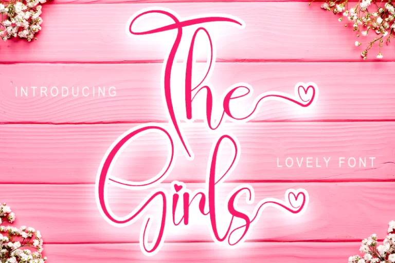 The Girls Font
