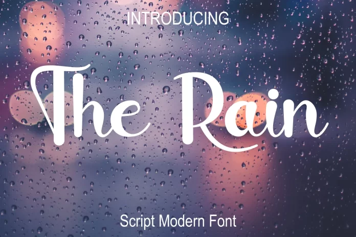 The Rain Font