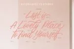 Thousand Brights Script Font