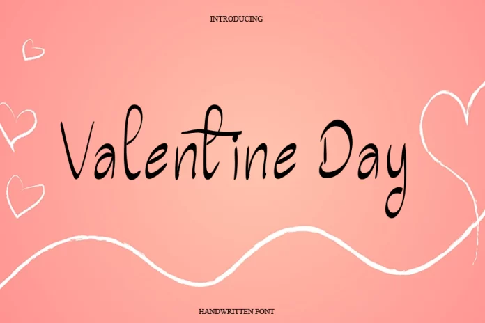 Valentine Day Font
