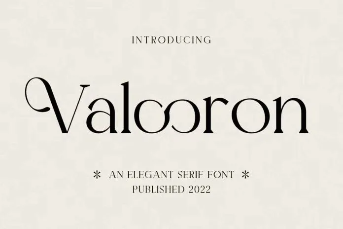 Valooron Font