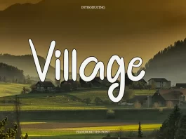 Village Font